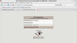 Screenshot Passwort